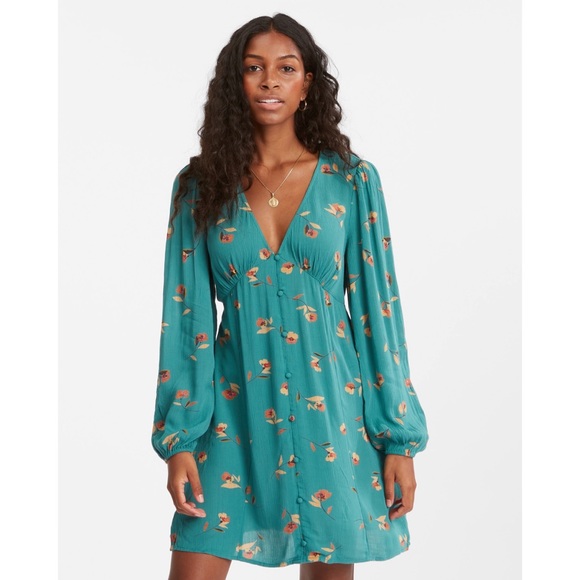 Billabong Days on End Mini Dress 👗 - Picture 4 of 5